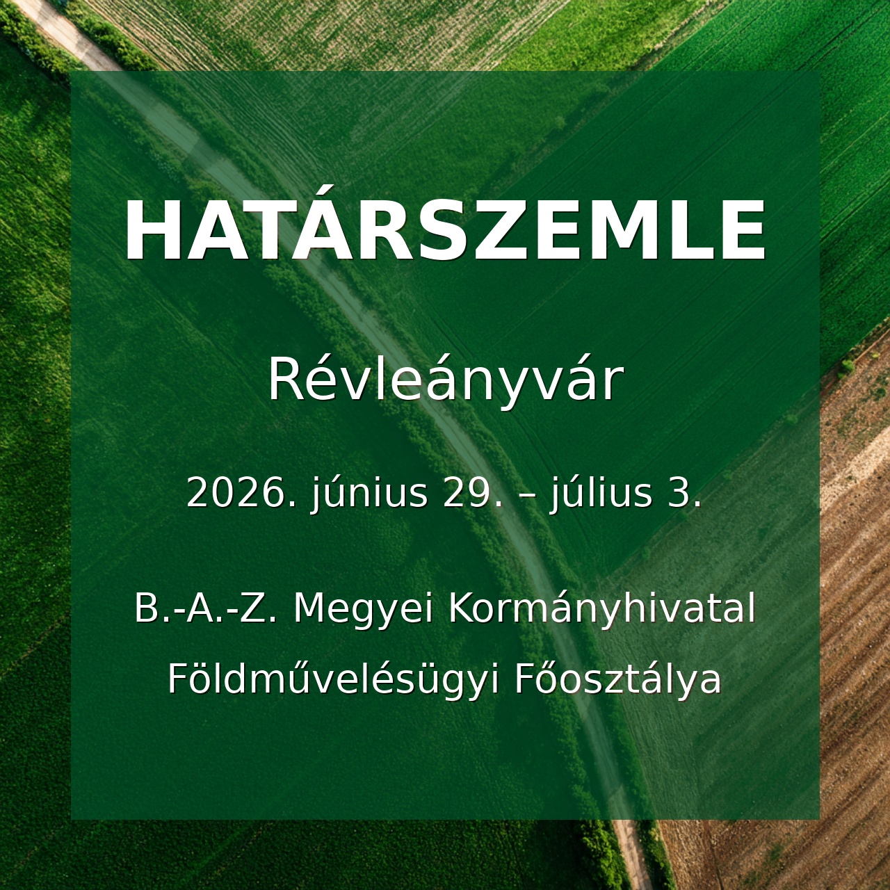 Határszemle 2026